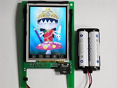 3.2inch液晶パネルの基板