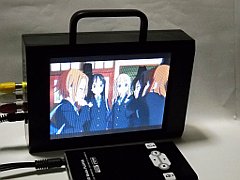 自作ポータブルビデオモニタ
