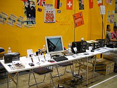 ハムフェア・うちのブースの展示状況
