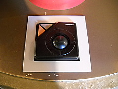 柳津西山地熱発電所PR館・情報検索・トラックボール