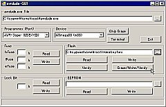avrdude.exe $B$N(B GUI$B$N%G%6%$%s(B