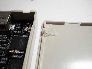 LEDの光を導くアクリル棒