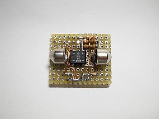 パワー RGB LEDを使った基板の裏側