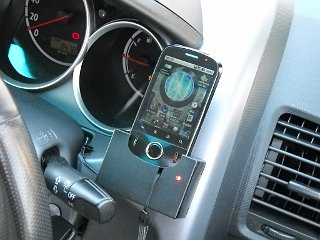 車に設置した所