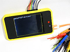 開発中の簡易ロジアナ・ケースに入れてみた図