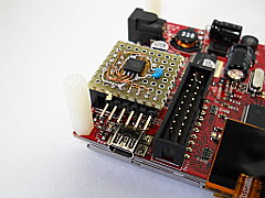 OLIMEX MOD-LCD4.3にシリアルフラッシュROMを増設