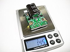 電気二重層コンデンサのライントレーサ 重量測定