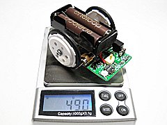 小型ライントレーサ 重量測定