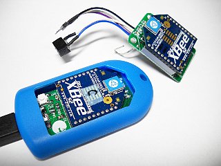 無線ユニットを組み立てたところ
