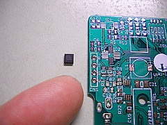 ライントレーサ基板と加速度センサー