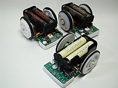 新作の小型ライントレーサと旧作