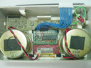 新しい液晶を組み込んだ所