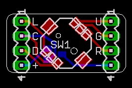 マイクロジョイスティック変換基板