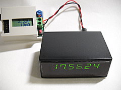 NTPクロック・ケースに入れた