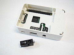 Raspberry Pi専用ケースとスイッチ付き DCジャック