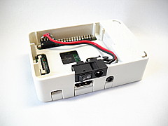 Raspberry Pi専用ケースとスイッチ付き DCジャックの配線