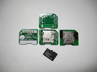 新バージョン・Raspberry Pi用 microSDカードアダプタ