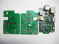 Raspberry Pi用 3.2inch LCD基板