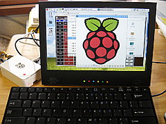 RasPi用10inchモニタ