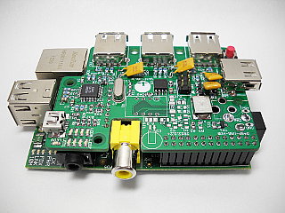 Raspberry Piにセットしてみたところ