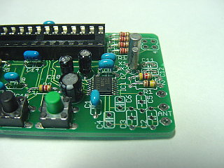 40kHz/60kHz水晶の実装