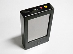 STM32を使った FM/MP3プレーヤー、ガワだけできた