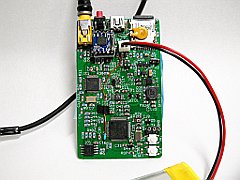 タッチパネル付き FM/MP3プレーヤー・基板