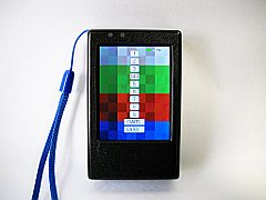 リメイク版・タッチパネル液晶付き FM/MP3プレーヤー　ガンマ補正画面