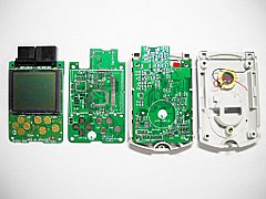 ビジュアルメモリ内蔵型 MP3プレーヤー基板